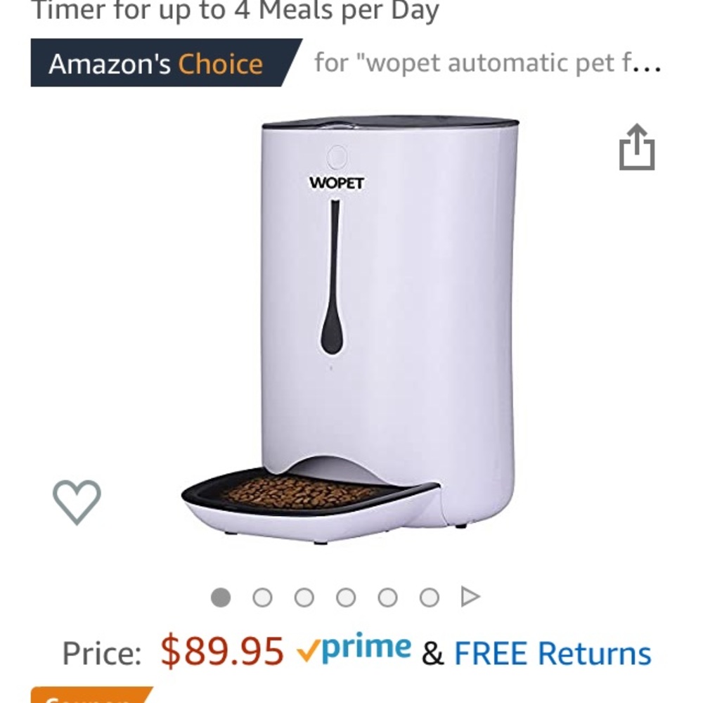 Automatic Pet Feeder